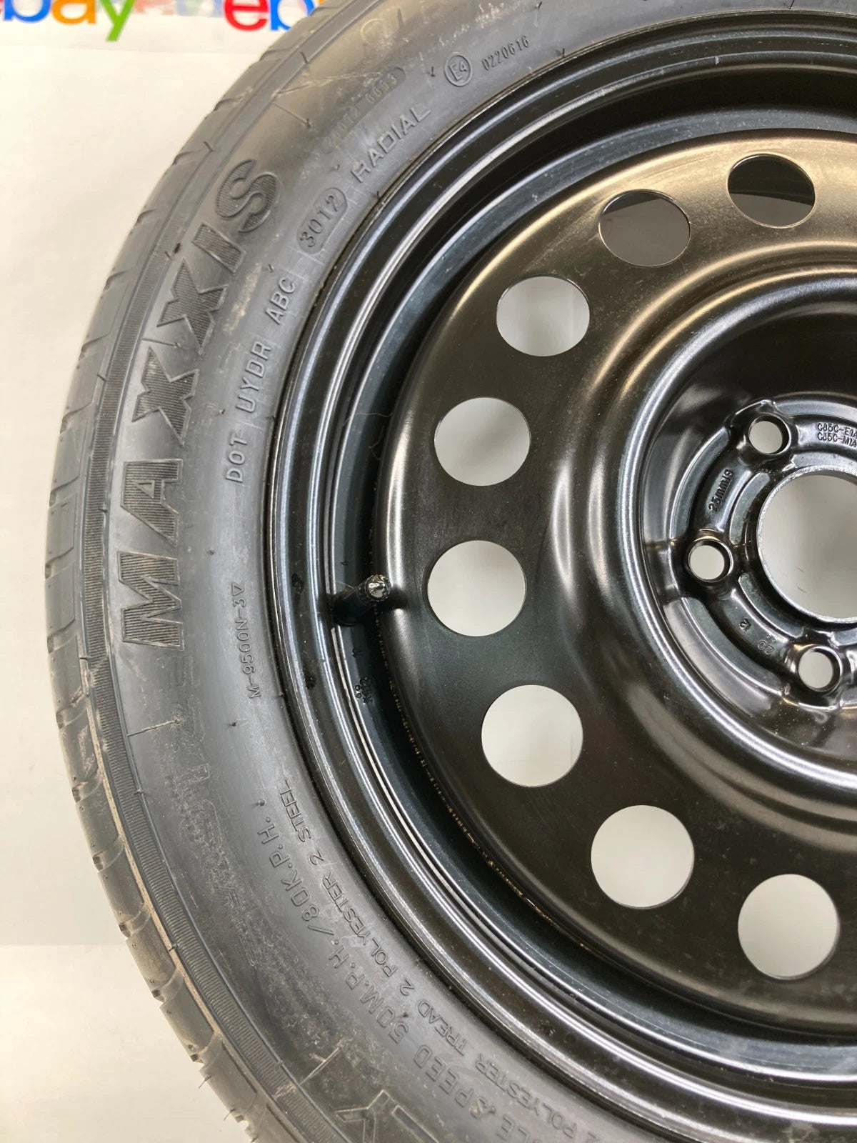 2013-2019 FORD ESCAPE EMERGENCY SPARE TIRE WHEEL COMPACT DONUT T155/70R17 110M