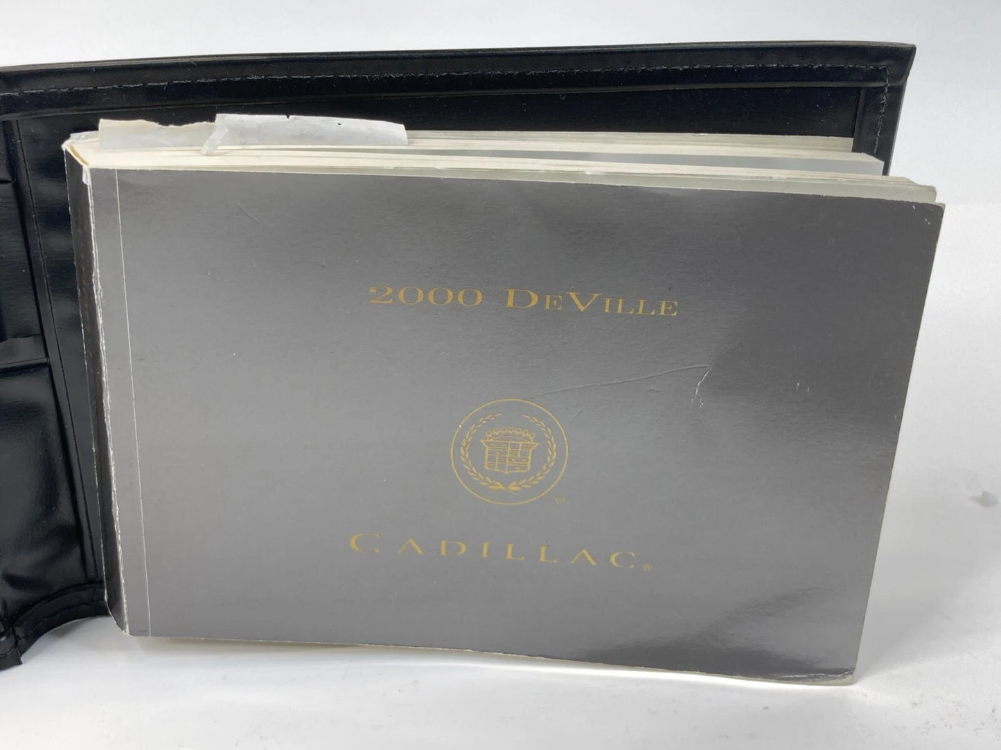 2000 00 CADILLAC DEVILLE OWNERS MANUAL GUIDE INFOMATION BOOK W/ CASE OEM