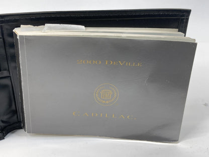 2000 00 CADILLAC DEVILLE OWNERS MANUAL GUIDE INFOMATION BOOK W/ CASE OEM