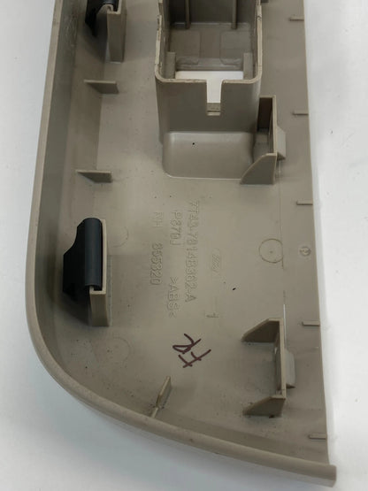 2007-2010 FORD EDGE FRONT RIGHT PASSENGER WINDOW SWITCH COVER TRIM BEZEL OEM