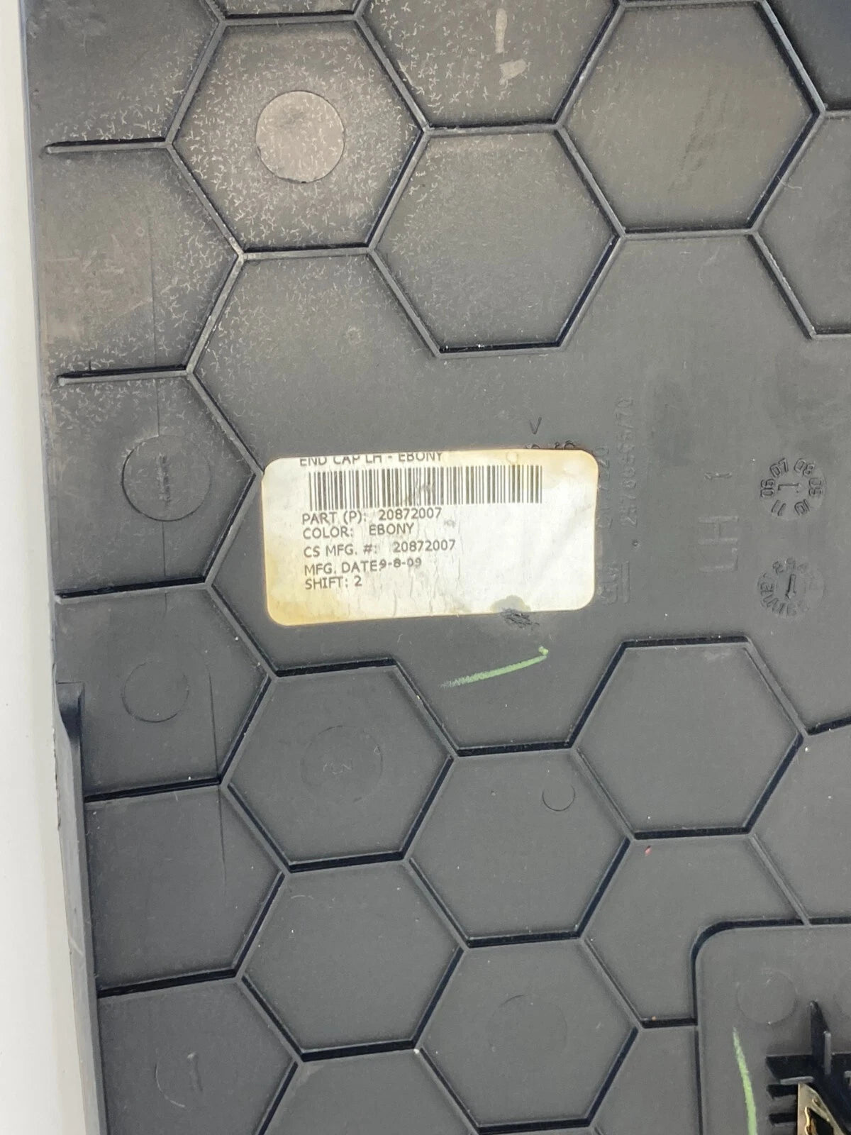 2007-2012 GMC ACADIA LEFT SIDE DASH END CAP COVER BEZEL TRIM PANEL 20872007 OEM