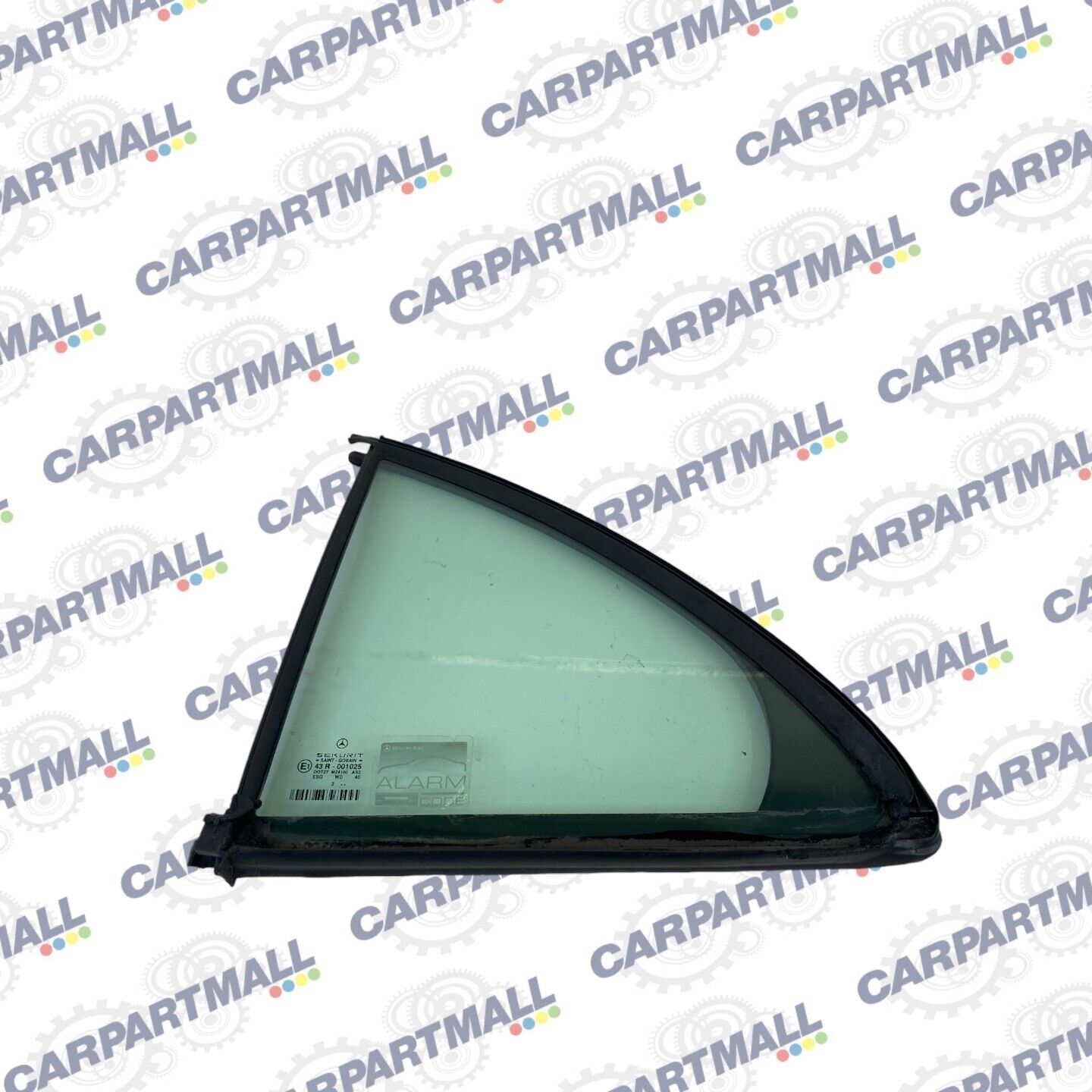 2003-2009 Mercedes-Benz E500 Rear Left Door Quarter Vent Window Glass RR LH OEM