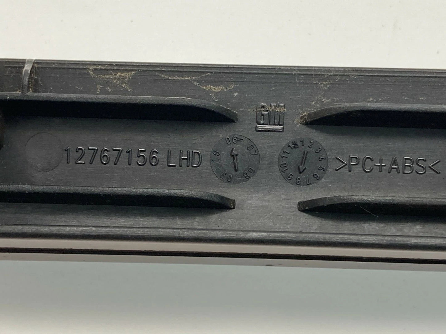 07-11 SAAB 9-3 SEDAN DASH INSTRUMENT PANEL TRIM MOLDING STRIP WALNUT 12767156