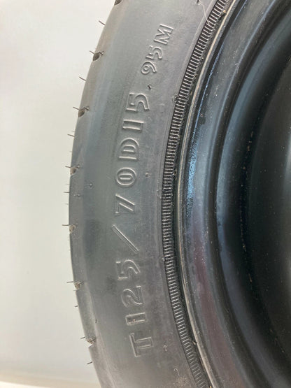 1993 93 CHRYSLER IMPERIAL SPARE TIRE WHEEL COMPACT DONUT T125/70D15 OEM