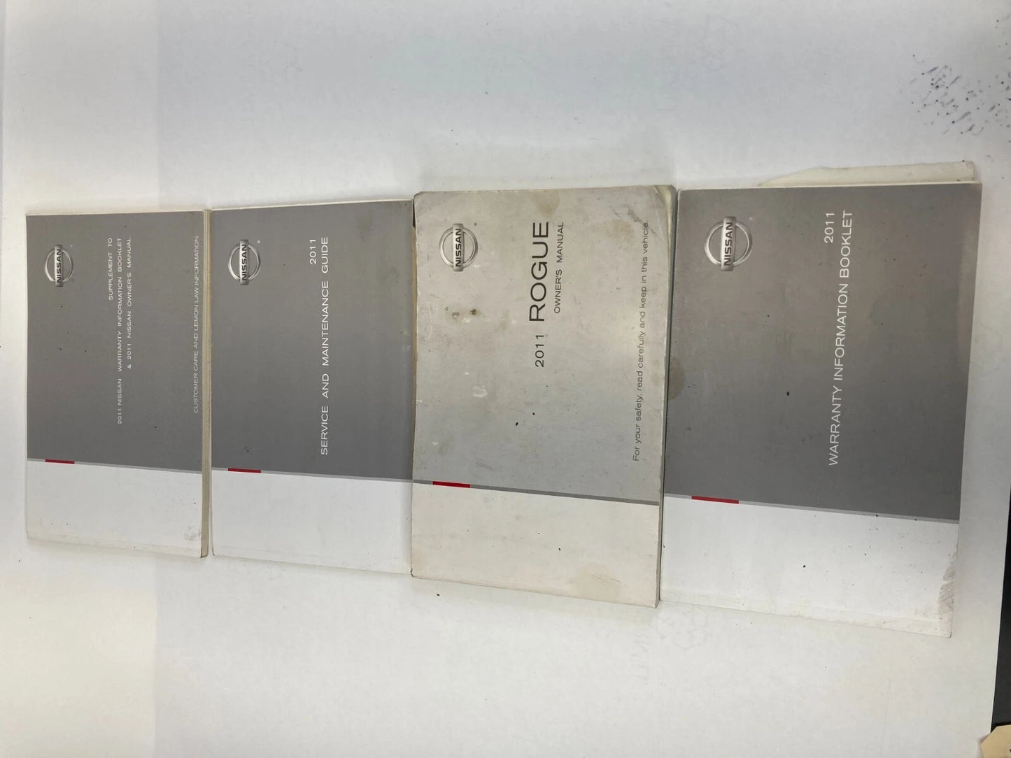 2011 11 NISSAN ROGUE OWNERS MANUAL INFORMATION WARRANTY GUIDE BOOK SET OEM