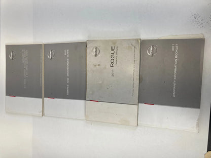 2011 11 NISSAN ROGUE OWNERS MANUAL INFORMATION WARRANTY GUIDE BOOK SET OEM