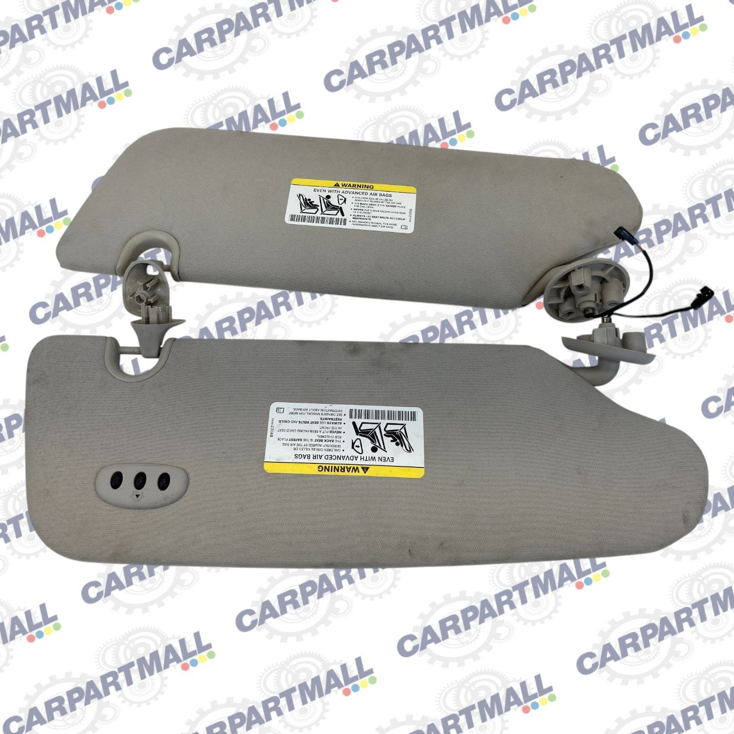 11-16 Chrysler Town & Country Left & Right Side Sun Visor Sunvisor W/ Homelink