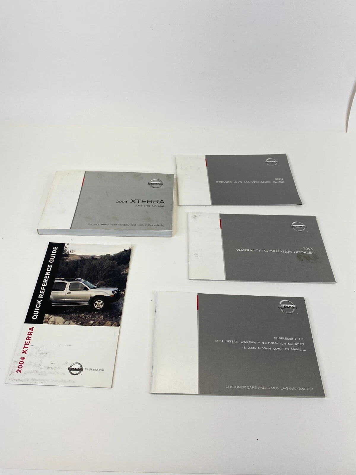 2004 04 NISSAN XTERRA OWNERS MANUAL GUIDE BOOK WARRANTY INFORMATION W CASE OEM