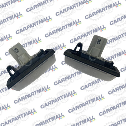 08-13 2008-2013 Nissan Rogue Rear Trunk License Plate Light Lamp Assembly OEM