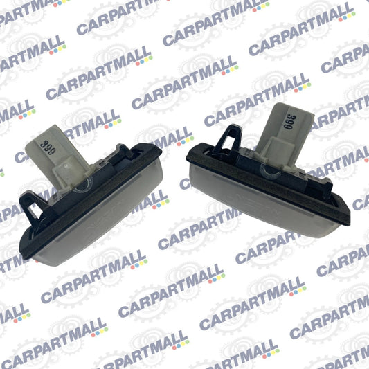 08-13 2008-2013 Nissan Rogue Rear Trunk License Plate Light Lamp Assembly OEM