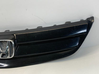 2001 2002 2003 Honda Civic Sedan Front Bumper Upper Grill Grille W/ Emblem OEM