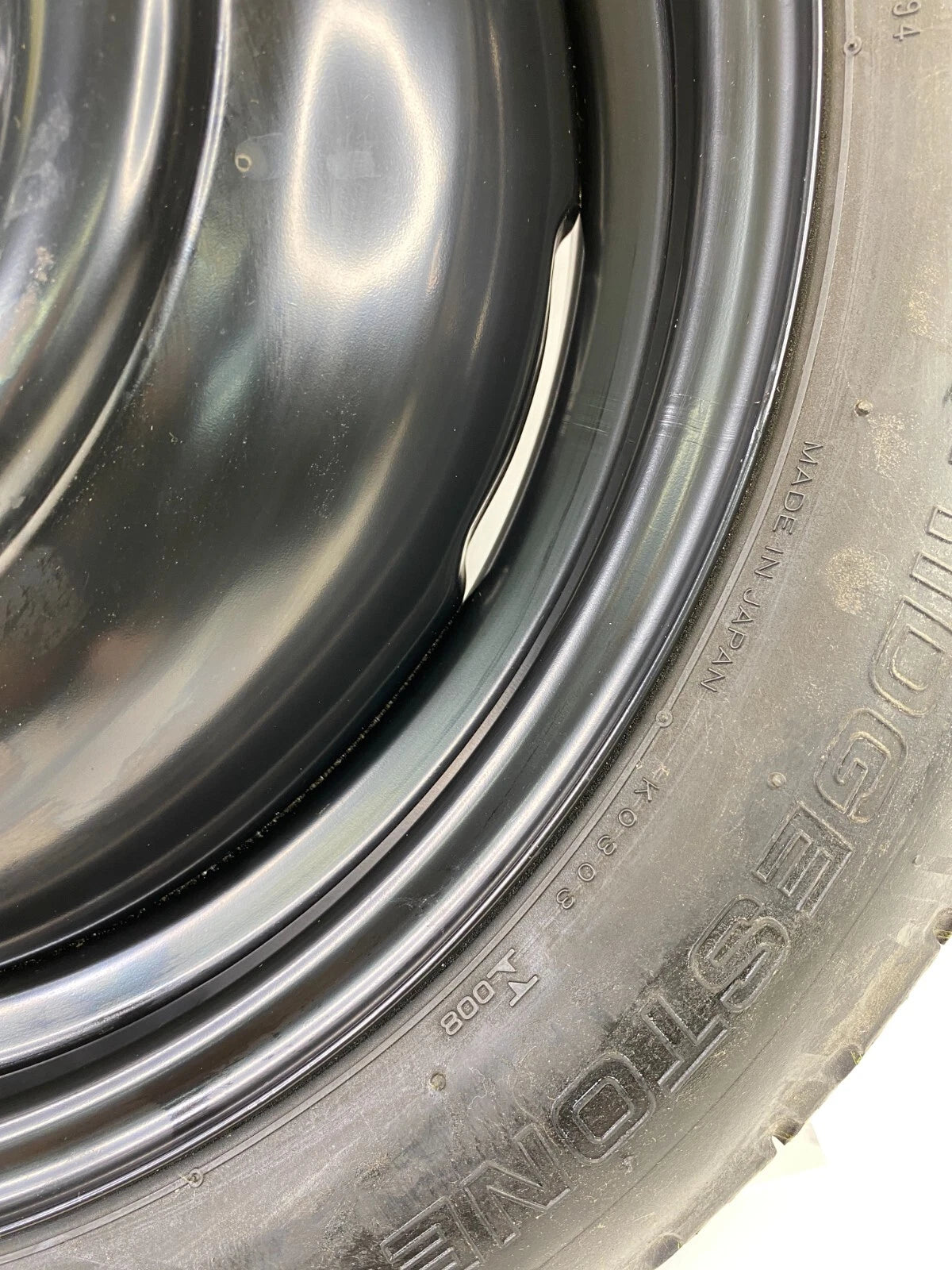 2009-2013 SUBARU FORESTER SPARE TIRE RIM WHEEL COMPACT DONUT T155/70D17 110M