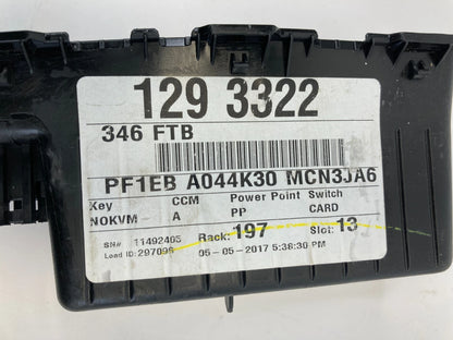 2015-2018 FORD FOCUS CENTER CONSOLE COMPARTMENT TRAY COIN INSERT PF1EB-A044K30