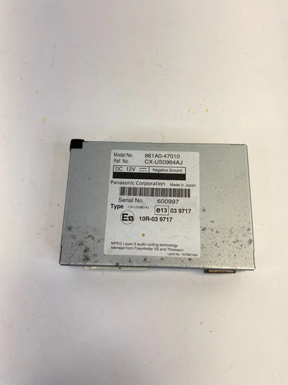 2010-2011 TOYOTA PRIUS MULTIMEDIA INTERFACE CONTROL MODULE OEM 861A0-47010
