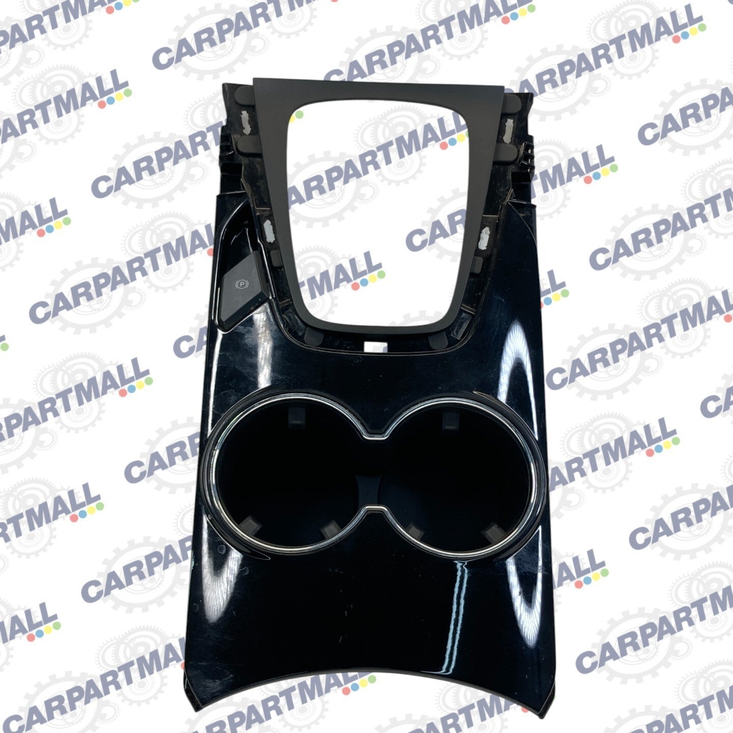 2015-2018 Ford Edg Center Console Shifter Trim Bezel Panel w/ Cup Holder OEM