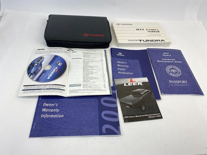 2007 Toyota Tundra Owners Manual Information Warranty Guide Book Set w Case