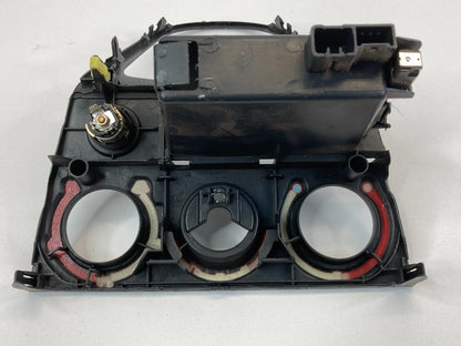 03-08 TOYOTA MATRIX SHIFTER CLIMATE CONTROL TRIM BEZEL W STORAGE & POWER OUTLET