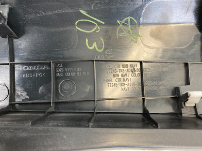 2011 2012 2013 Honda Odyssey Dash Cluster Climate Control Trim Bezel OEM