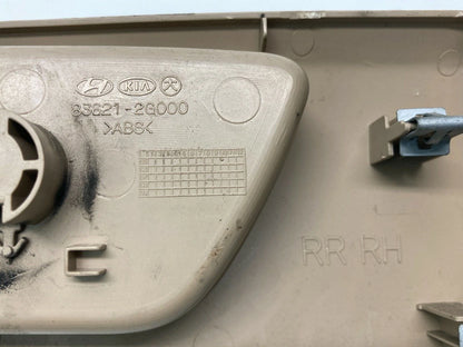 06-08 KIA OPTIMA REAR RIGHT INNER DOOR HANDLE COVER BEZEL TRIM 83621-2G000 OEM