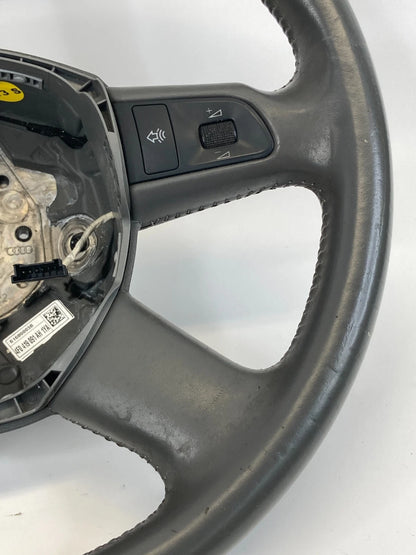 05-11 AUDI A6 QUATTRO LEFT SIDE STEERING WHEEL W/ SWITCH 4F0-419-091-AH-1YA OEM