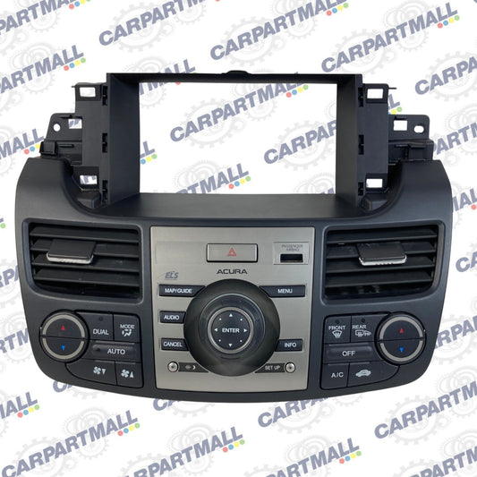 07 08 09 10 11 12 Acura RDX Dash Climate Control Radio Control Panel W Air Vents