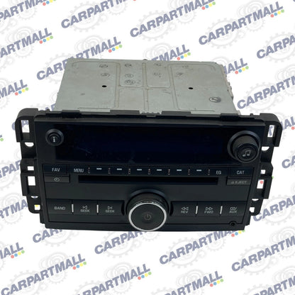 2008 08 CHEVROLET IMPALA RADIO AM FM CD PLAYER RECEIVER 25887147 OEM