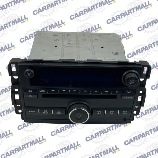 2008 08 CHEVROLET IMPALA RADIO AM FM CD PLAYER RECEIVER 25887147 OEM