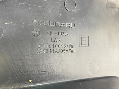 2013 2014 SUBARU LEGACY UPPER & LOWER STEERING COLUMN TRIM COVER 34341AJ05A