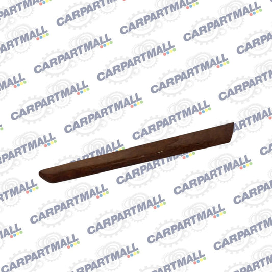 06-10 MERCEDES-BENZ R350 R320 R500 REAR LEFT DRIVER SIDE DOOR TRIM WOOD COVER