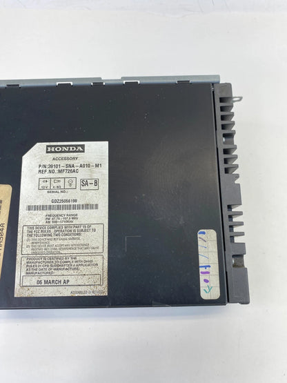 06-11 HONDA CIVIC SEDAN RADIO AM/FM STEREO RECEIVER CD PLAYER 39101-SNA-A010 OEM