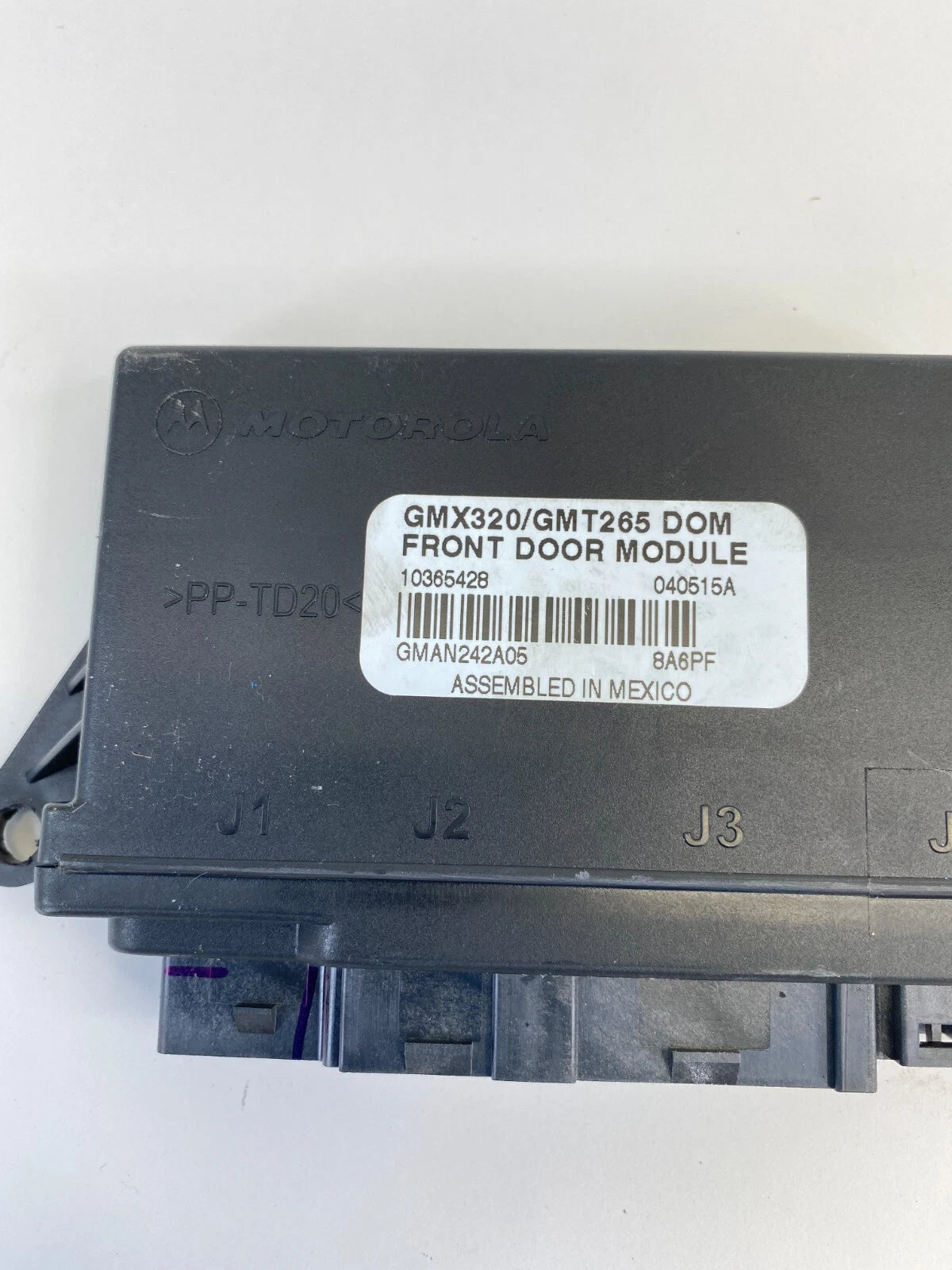 04-06 CADILLAC SRX FRONT RIGHT MIRROR DOOR MULTIFUNCTION CONTROL MODULE 10365428