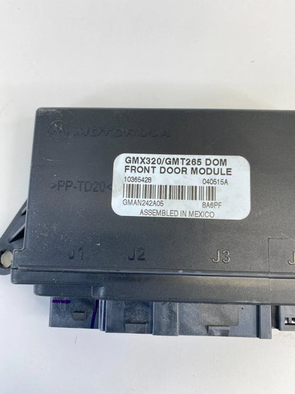 04-06 CADILLAC SRX FRONT RIGHT MIRROR DOOR MULTIFUNCTION CONTROL MODULE 10365428