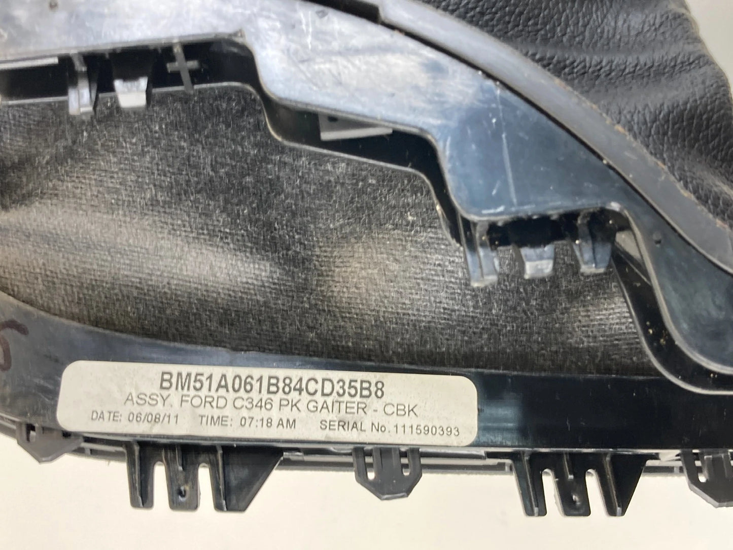 2012-2014 FORD FOCUS CENTER CONSOLE PARKING BRAKE HANDLE BOOT BM51-A061B84-C OEM