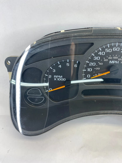2003-2006 CHEVROLET TAHOE DASH SPEEDOMETER CLUSTER GAUGES 276K MILES 15182146