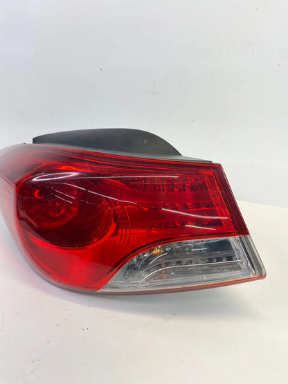 2011-2013 Hyundai Elantra SEDAN Rear Left Driver Outer Tail Light Taillight OEM