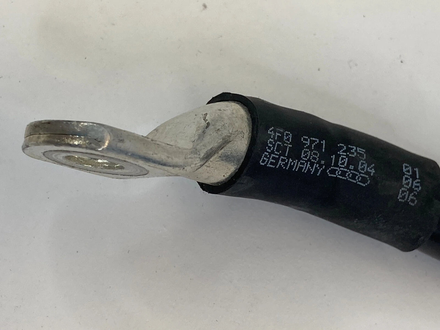 2005-2008 AUDI A6 QUATTRO BATTERY NEGATIVE TERMINAL WIRE CABLE 4F0971235 OEM