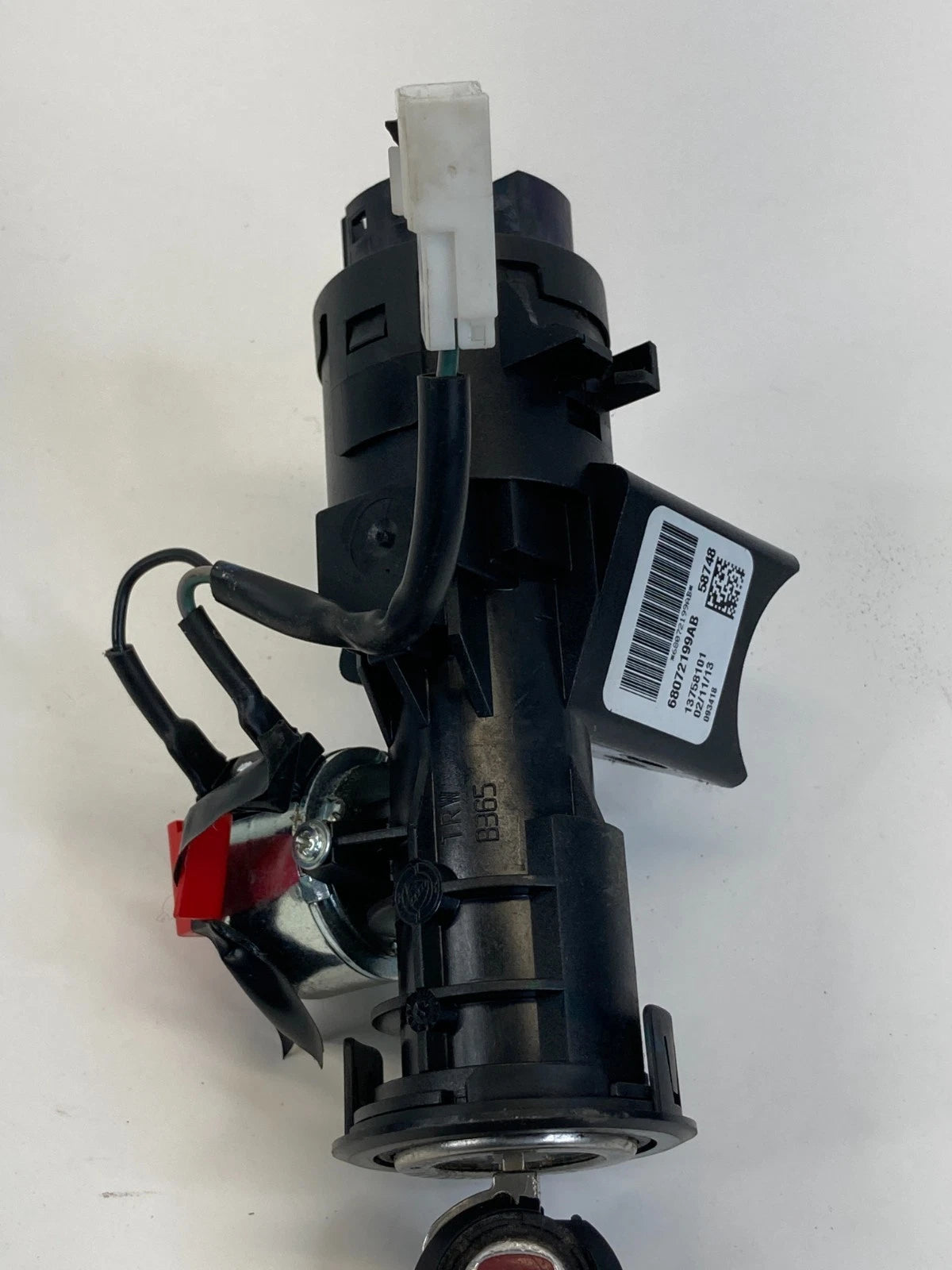 2012-2019 FIAT 500 1.4L A/T IGNITION SWITCH LOCK CYLINDER W/ KEY 68072199AB OEM