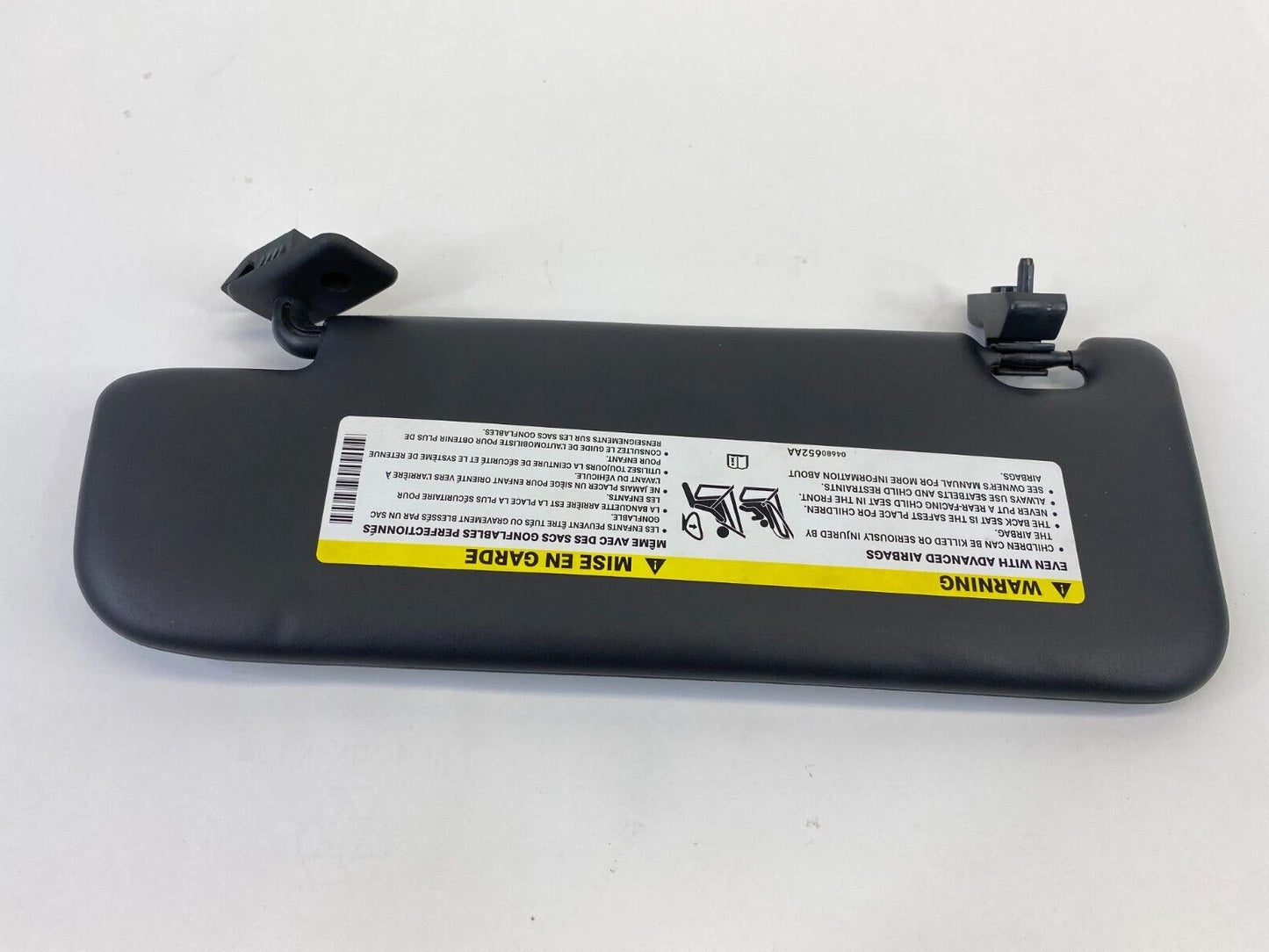 2012-2016 FIAT 500 HATCHBACK FRONT RIGHT PASSENGER SIDE SUNVISOR SUN VISOR OEM