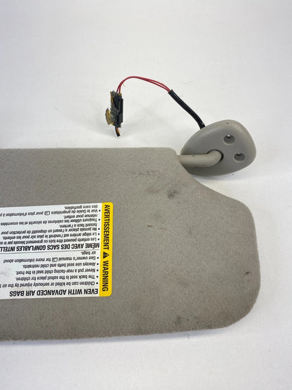 2005-2007 SAAB 9-7X LEFT DRIVER SIDE SUNVISOR SUN VISOR SHADE W/ ILLUMINATION