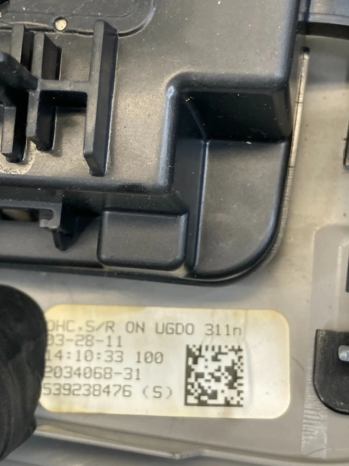09-12 GMC ACADIA ROOF OVERHEAD CONSOLE DOME MAP LIGHT SUNROOF SWITCH 2034068-31