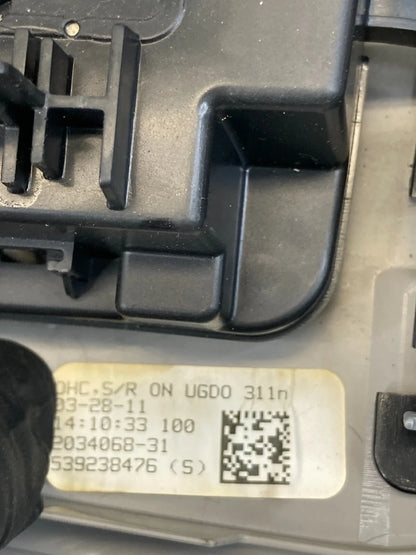 09-12 GMC ACADIA ROOF OVERHEAD CONSOLE DOME MAP LIGHT SUNROOF SWITCH 2034068-31