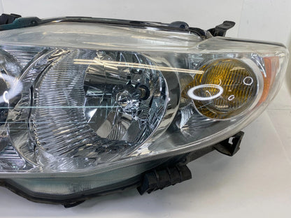 2009 2010 TOYOTA COROLLA FRONT LEFT DRIVER HEADLIGHT HEADLAMP OEM
