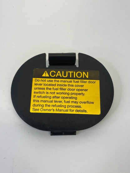 07-11 TOYOTA CAMRY HYBRID 2.4L FUEL FILLER DOOR MANUAL RELEASE ACCESS COVER OEM