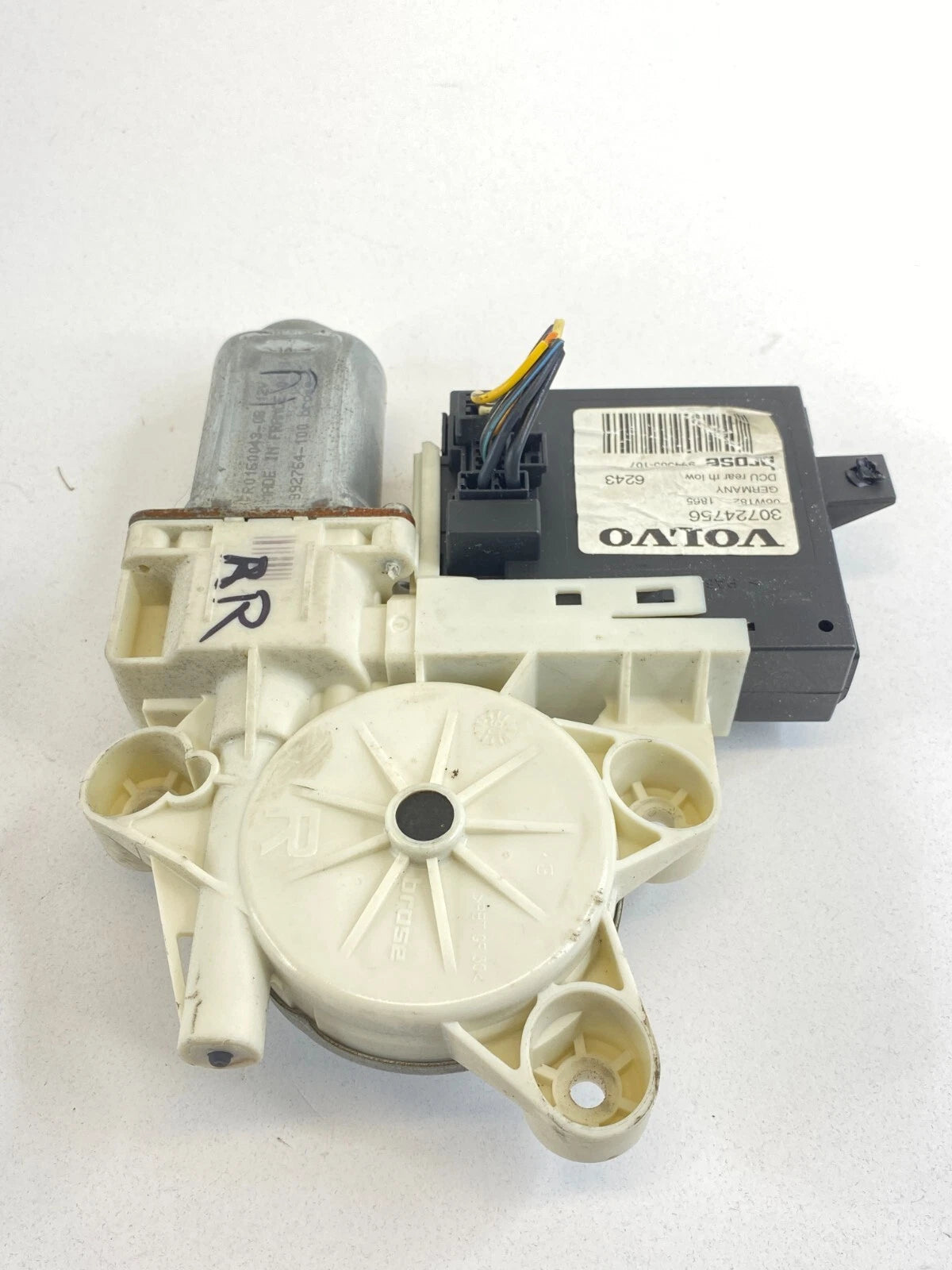 04-11 VOLVO S40 04-11 V50 REAR RIGHT RH SIDE WINDOW MOTOR W MODULE 30724756 OEM