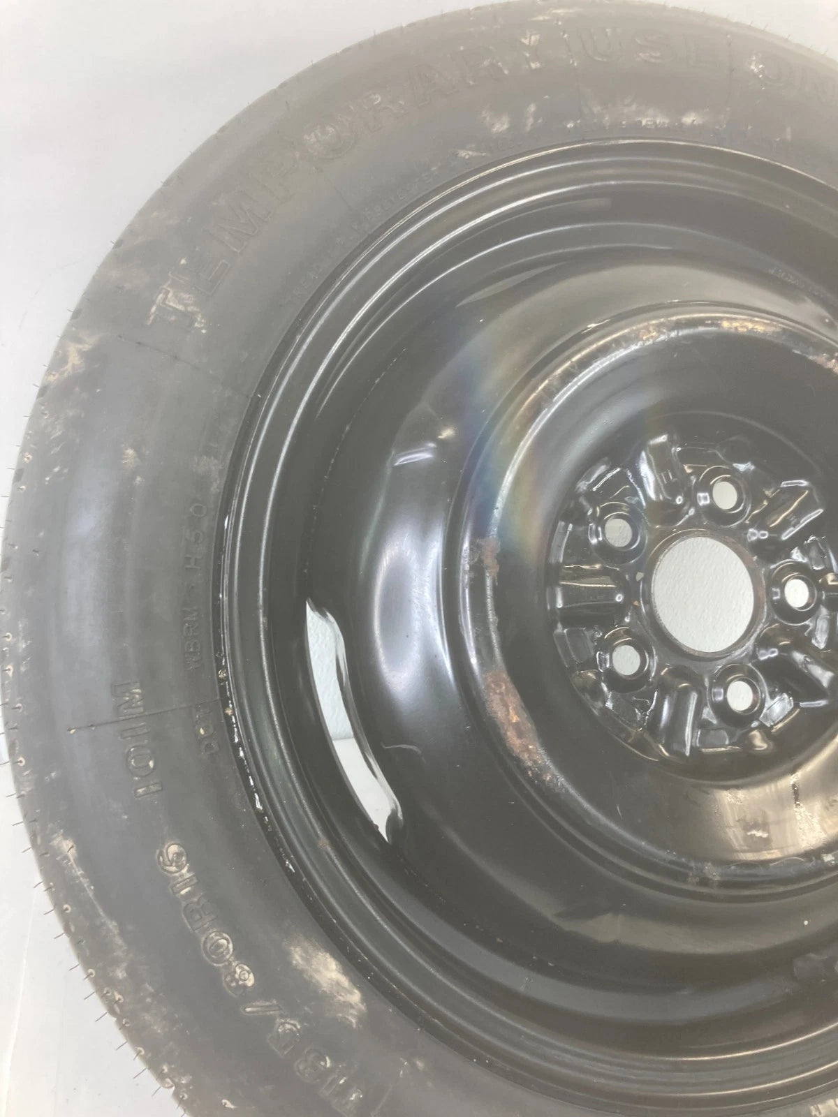 13-19 TOYOTA COROLLA EMERGENCY SPARE TIRE WHEEL DONUT COMPACT T135/80R16 101M