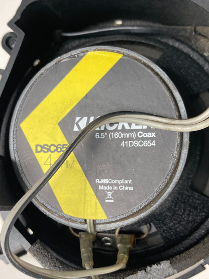 03-06 Saab 9-3 Sedan Front Left Side Door Speaker 41DSC654 KICKER Aftermaket