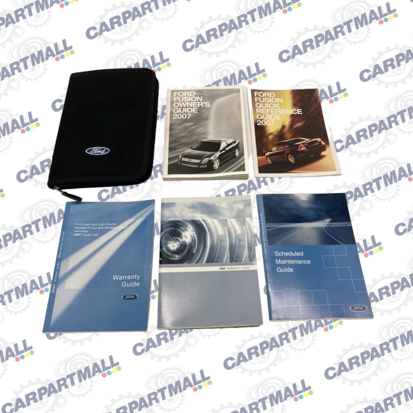 2007 07 FORD FUSION SEL SEDAN OWNER'S MANUAL GUIDE & WARRANTY GUIDE W/ CASE OEM