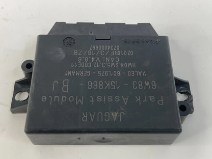2009-2015 JAGUAR XF PARKING ASSIST DISTANCE CONTROL MODULE UNIT 6W83-15K866-BJ