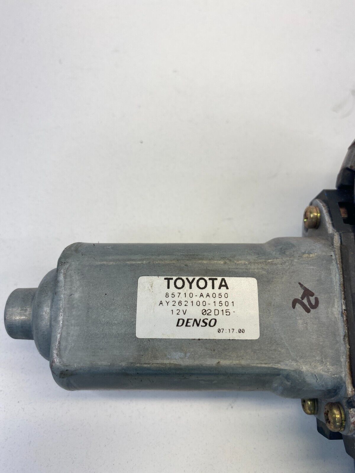 2003-2008 Toyota Matrix Rear Left Side Door Power Window Motor 85710AA050 OEM