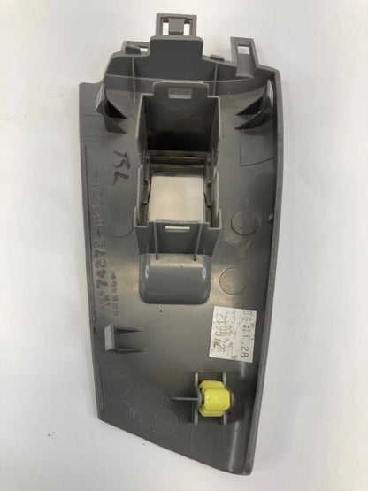 2003-2008 TOYOTA COROLLA REAR LEFT DOOR WINDOW SWITCH TRIM BEZEL 74272-02050-A